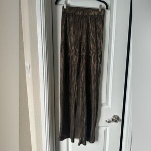 Fashion Nova Shimmering Pant Tall Girl Friendly Light Weight Pant